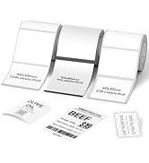 NIIMBOT 3 Rolls Labels, 40x30mm White/ 50x80mm Clear/ 50x50mm White, Compatible with B1 B21 B21 P...