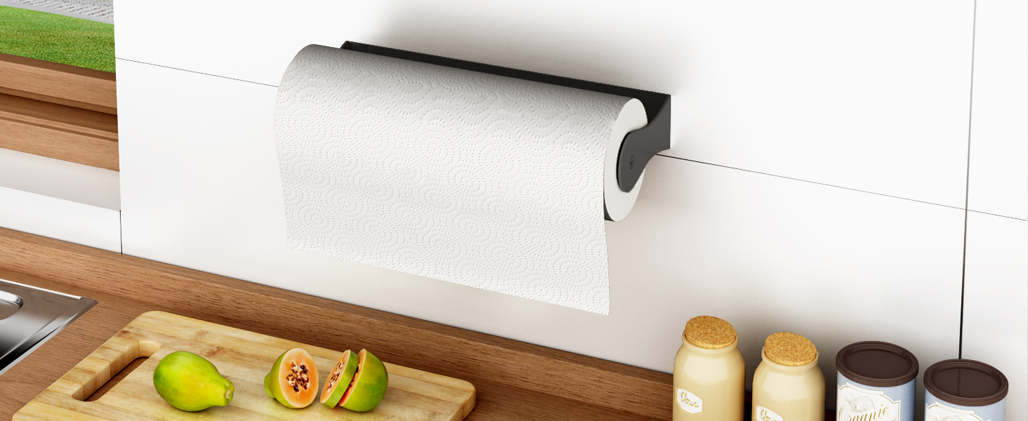 Paroto Paper Towel Holder Under Cabinet