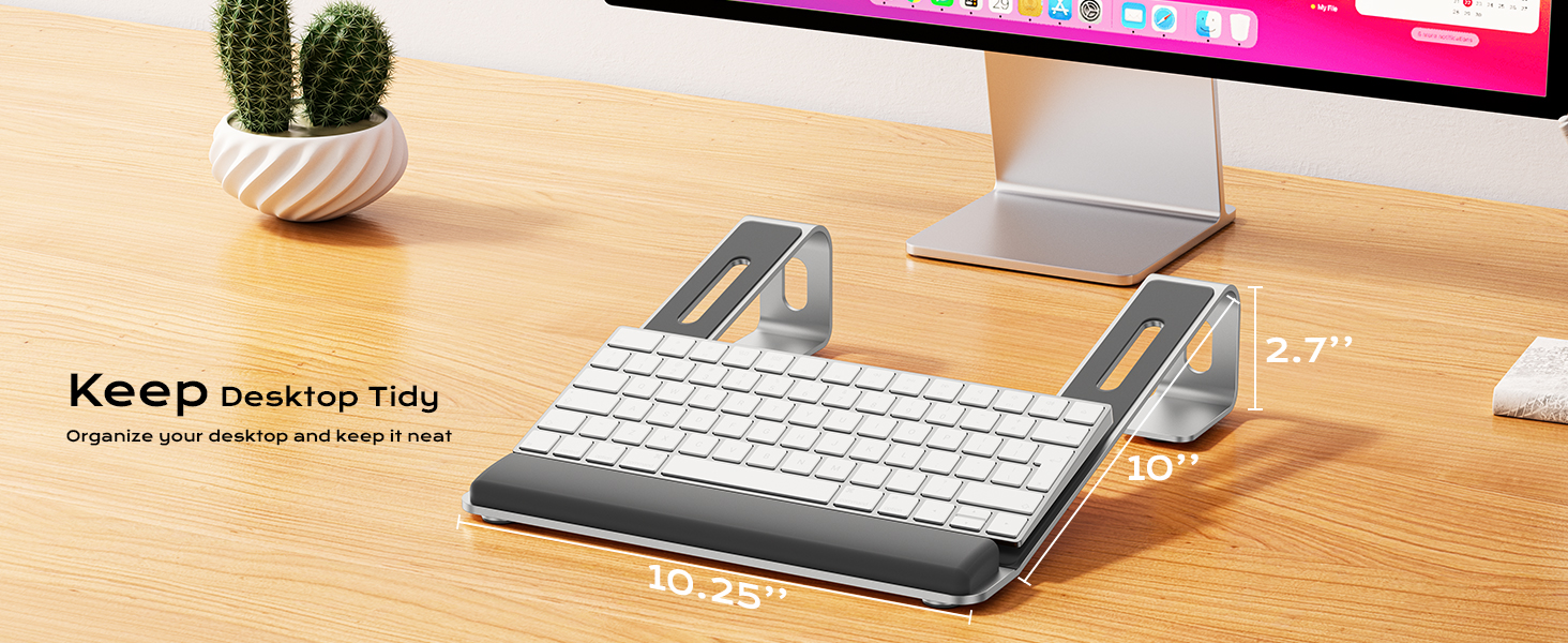 Laptop Stand for Desk with Wrist Protection keyboard wrist rest desk accessories wrist rest