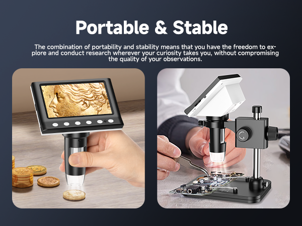 stable microscope usage