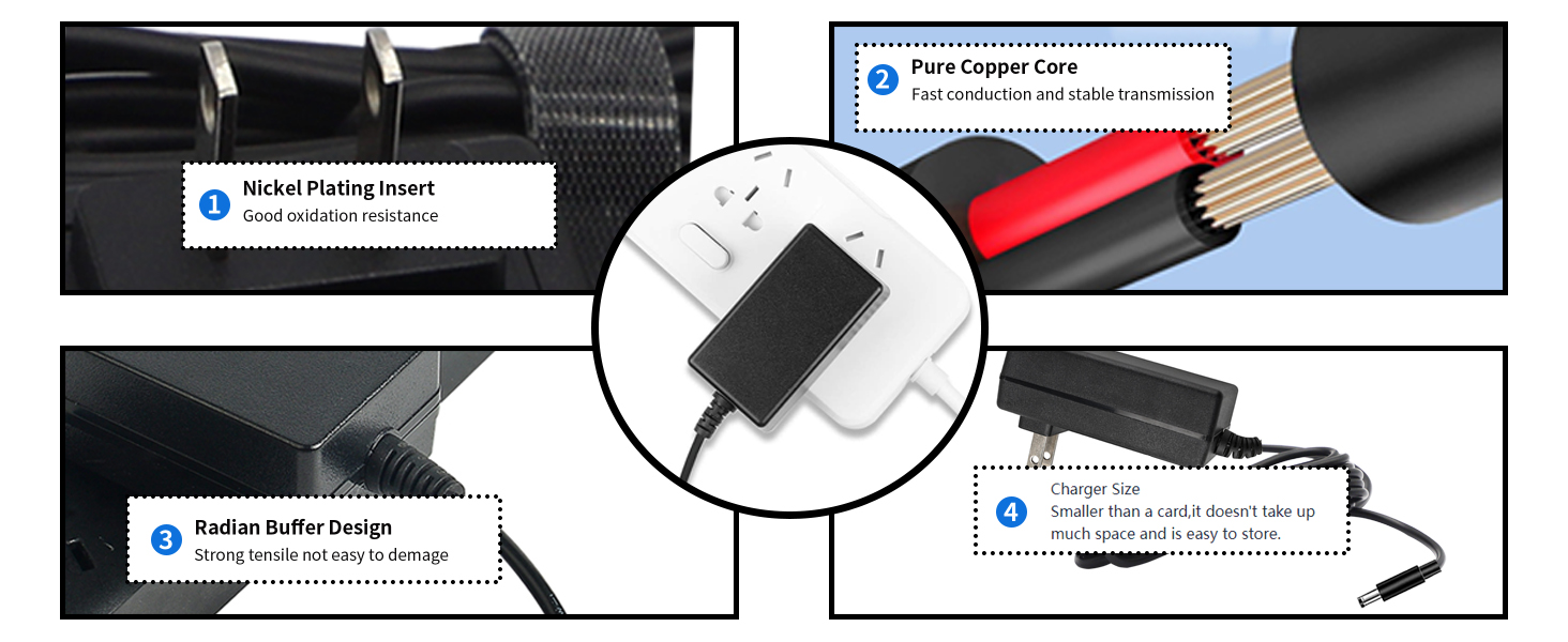 19V 2A Power Supply AC DC Adapter