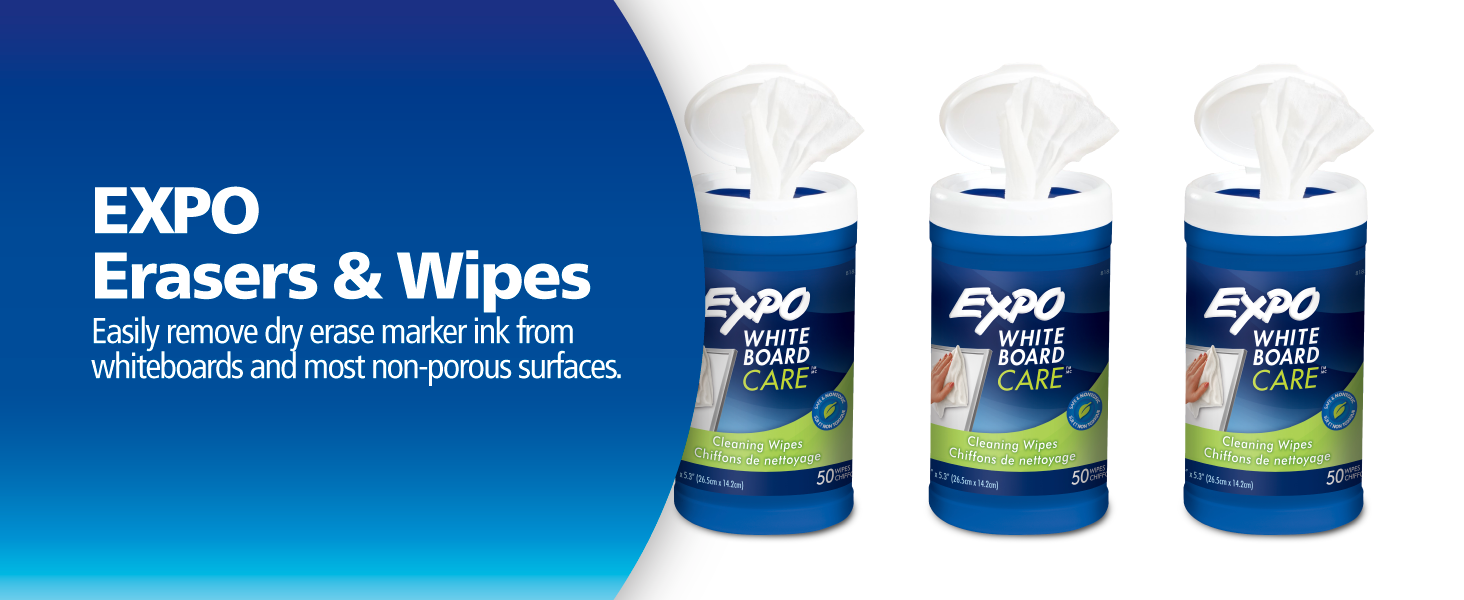 expo markers dry erase wet clean school classroom teacher home office eraser wipes ink whiteboard