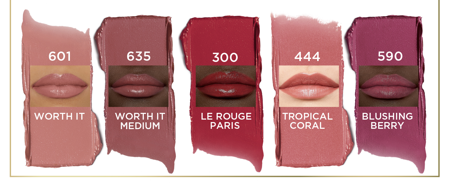 LOreal Paris Color Riche Satin Lipsticks