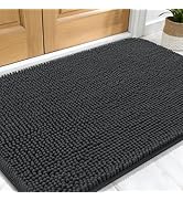 OLANLY Dog Door Mat for Muddy Paws 30x20, Absorbs Moisture and Dirt, Absorbent Non-Slip Washable ...