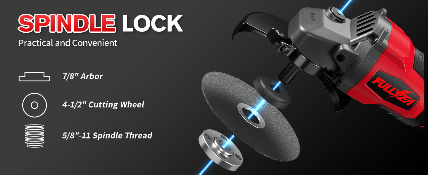 battery angle grinder