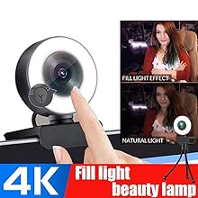 Webcam with Fill Lightefects