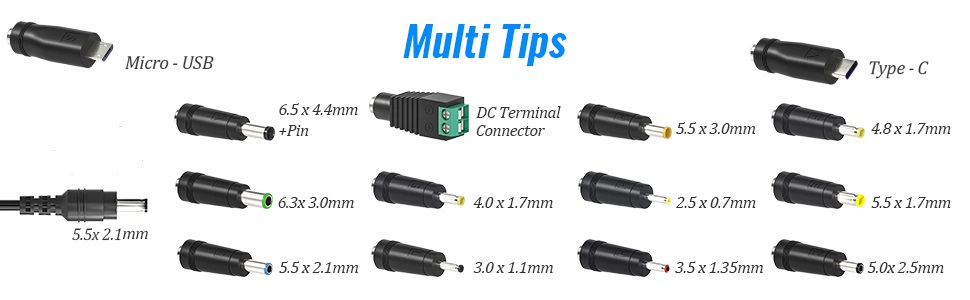 power adapter universal switching power supply AC100-240V DC 12V 15V 13.5V 18V 20V 21V