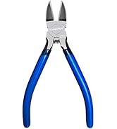 Wire Cutters, 6 inch, KAIHAOWIN Precision Flush Cutters Ultra Sharp Wire Cutters for Crafting Sid...