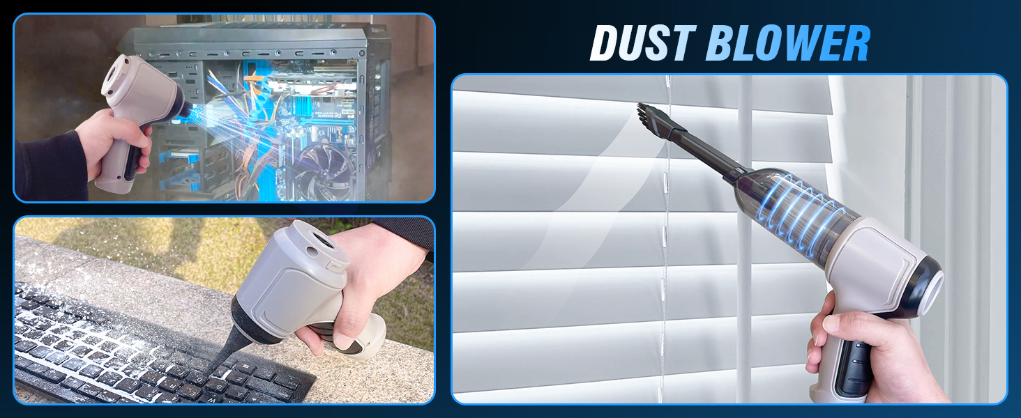 Car Vacuum Cleaner,Cordless 120W/15000PA Powerful Sutions Multi Functional Handheld Vacuum