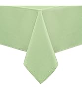 DWCN Rectangle Textured Tablecloth Waterproof Antiwrinkle SpillProof Jacquard Table Cloth, Decora...