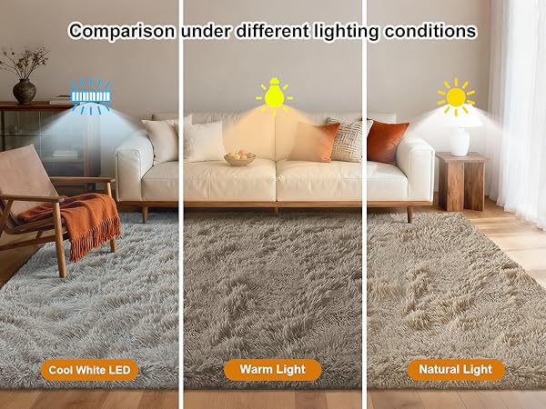 Environmental Lighting Comparison