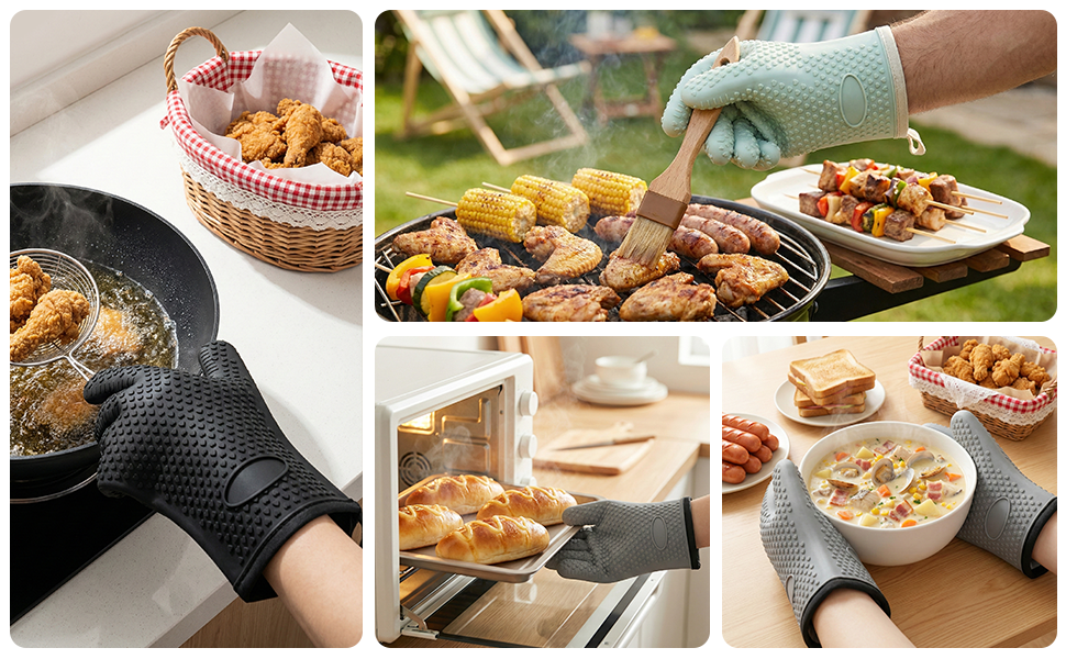 Waterproof Kitchen Mitts for Baking