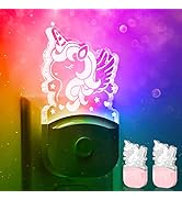 L LOHAS LED Night Light for Kids[2 Pack], Night Lights Plug into Wall with Dusk to Dawn, LED Cute...