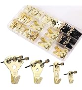 GCXIXPY 175 PCS Heavy Duty Picture Hanging Kit with Nails, No Nail Wall Hooks, Invisible &amp; Damage...
