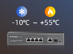 4-Port Gigabit PoE Switch