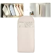 Space Saving Hanging Garment Bag with Self Compression Zipper, 2025 New Space Saver Clothes Stora...