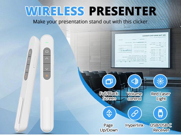 pointer clicker for presentation