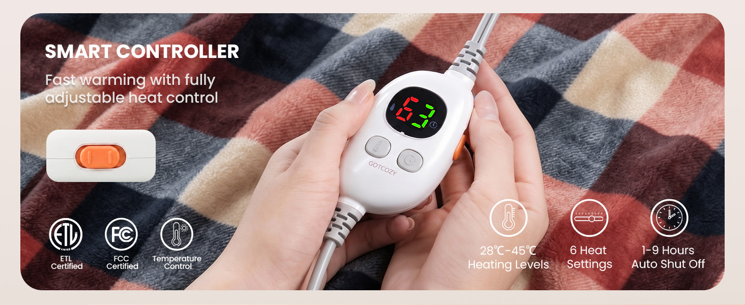 heated throw blanket