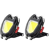 MAKDAK COB Keychain Work Light Keychain Flashlight Emergency Light with 7 Mode,Build in Lighter,M...