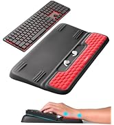 Vaydeer Keyboard Stand with Wrist Rest, Gaming Wrist Support Pad, Ergonomic Hand Rest Arm Soft Me...