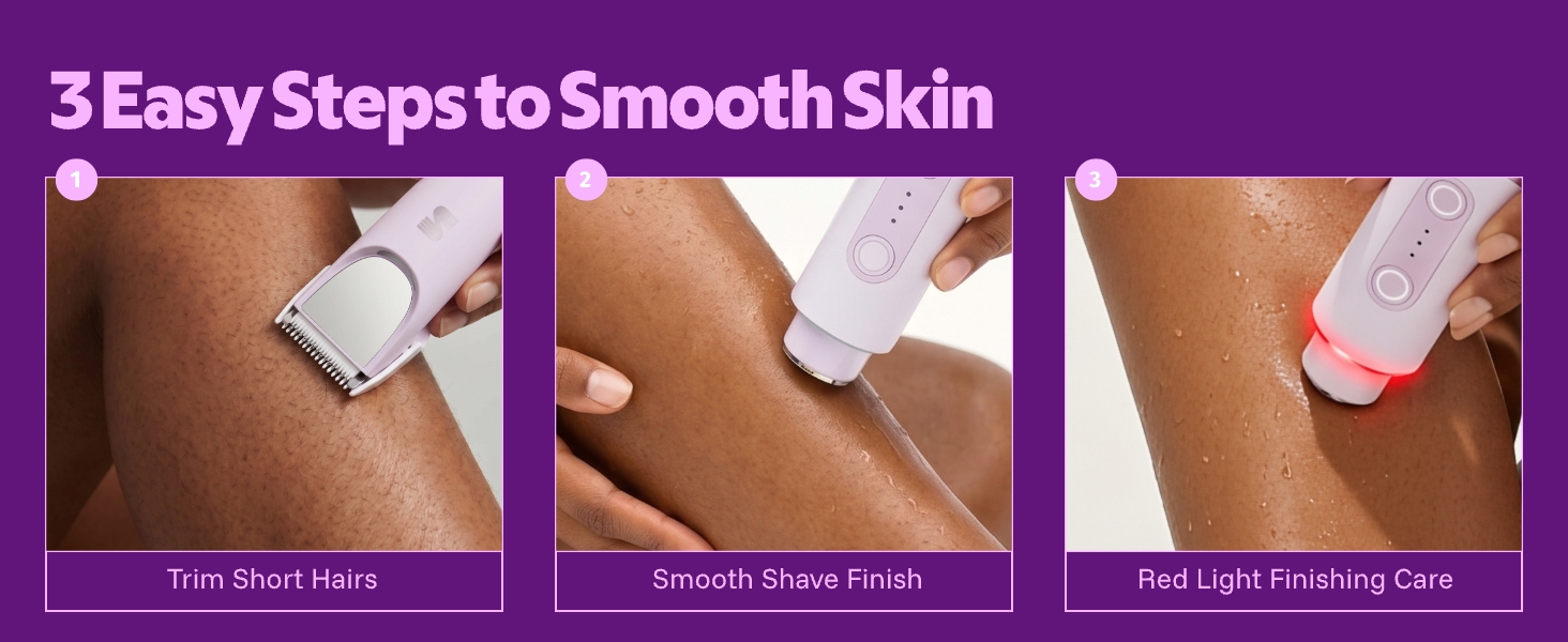 rasuradora para mujer zona intima-3Easy Steps to Smooth Skin