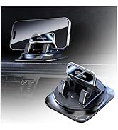 Car Dashboard Phone Holder 360° Rotatable,Portable Anti-Slip Car Phone Holder Horizontal &amp; Vertic...