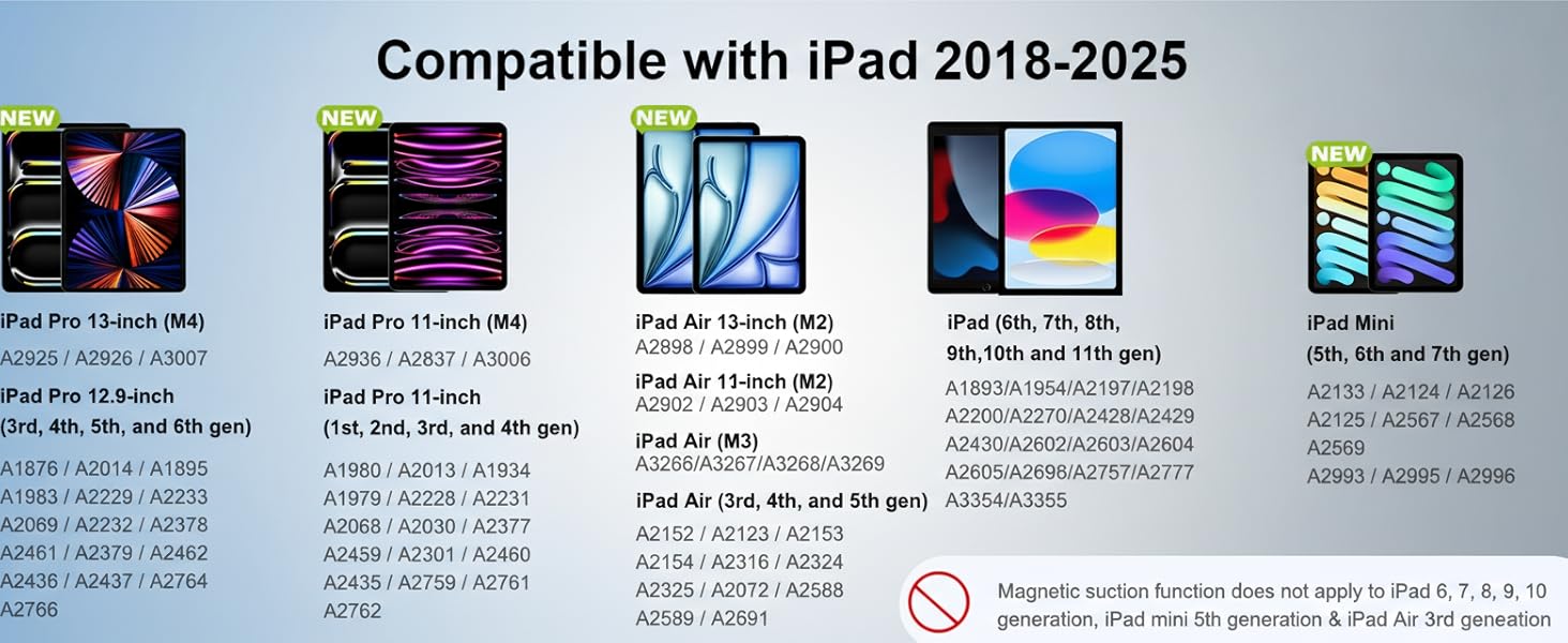 Stylus Pen for iPad 2018-2025