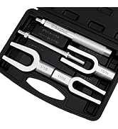 DURATECH 5-Piece Ball Joint Separator Set, Pickle Fork Tool Set | Tie Rod Removal Tool, 1-1/8", 1...