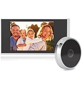Electronic Monitoring Camera Door Viewer 3.5" Digital Doorbel LCD 120 Degree Wide View Angle Peep...