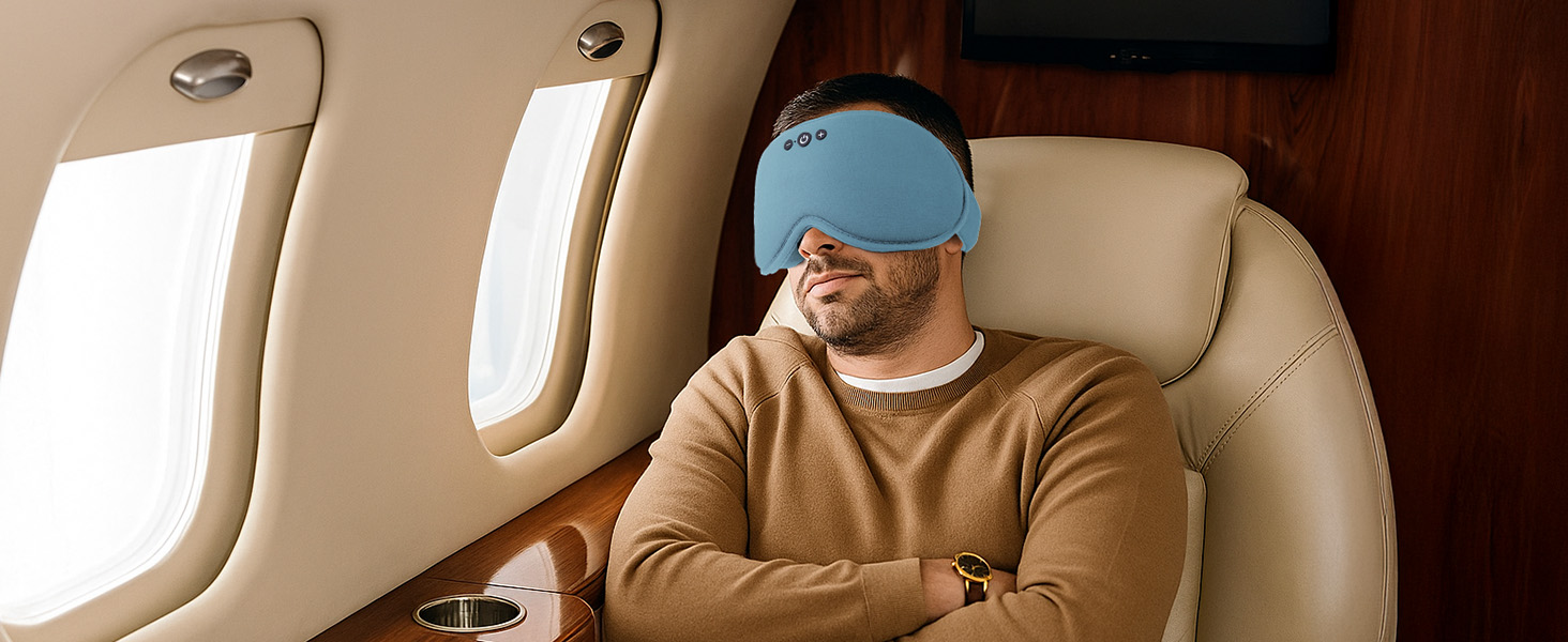 bluetooth sleep mask for travel