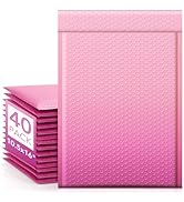 Fuxury 40 Pack Large Bubble Mailers 10.5x16