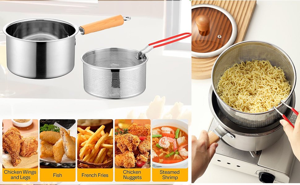Stainless Steel Oil Strainer Pot