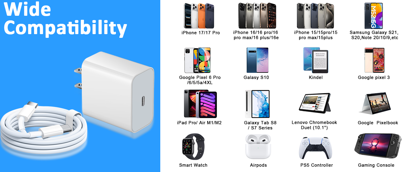 iphone charger iphone charger fast charging type c charger fast charging usbc charger