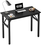 Need Small Computer Desk 31.5 inches Folding Table No Assembly Sturdy Small Writing Desk Folding ...
