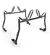 AA-Racks Model X31 Truck Ladder Rack with (8) Non-Drilling C-Clamps and 2 Sets Kayak J-Racks with...