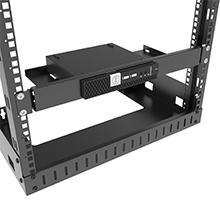 1U hinged rack mount for dell mini optiplex micro 