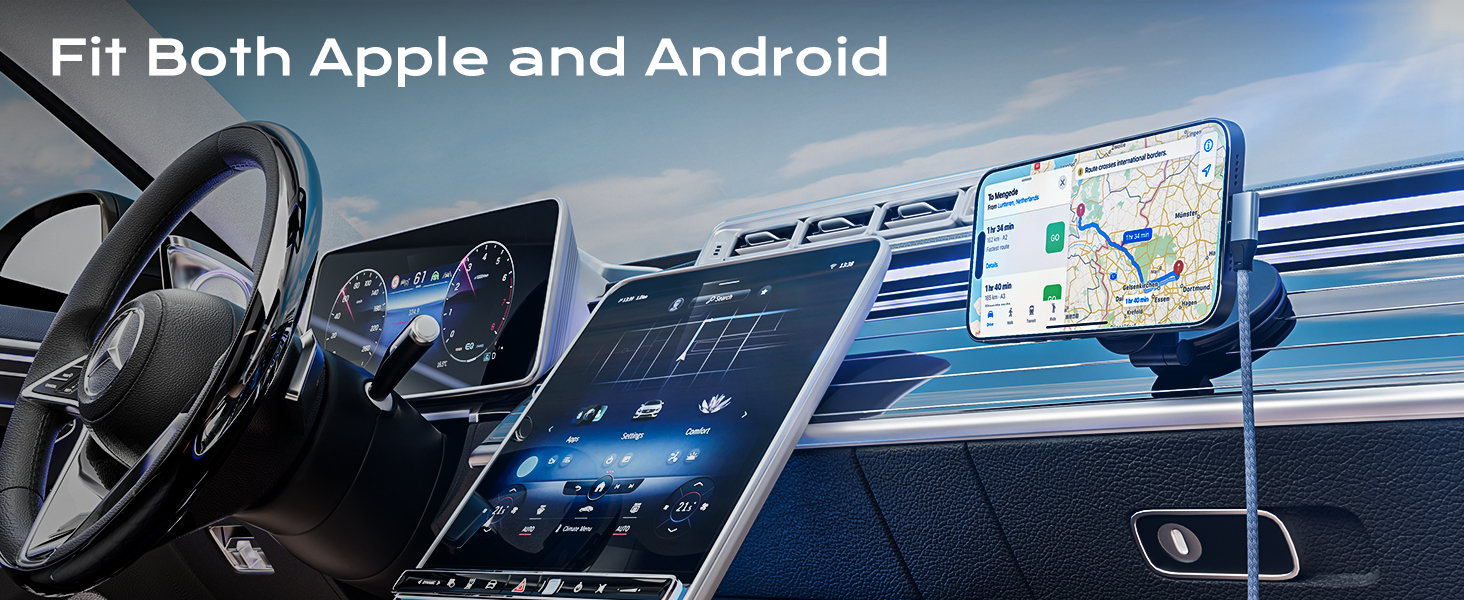 carplay android charger auto universal small thin short 12 inch 0.3m 0.2m type c to c