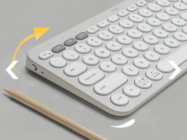 zoom of pebble keys 2 k380s bluetooth slim keyboard