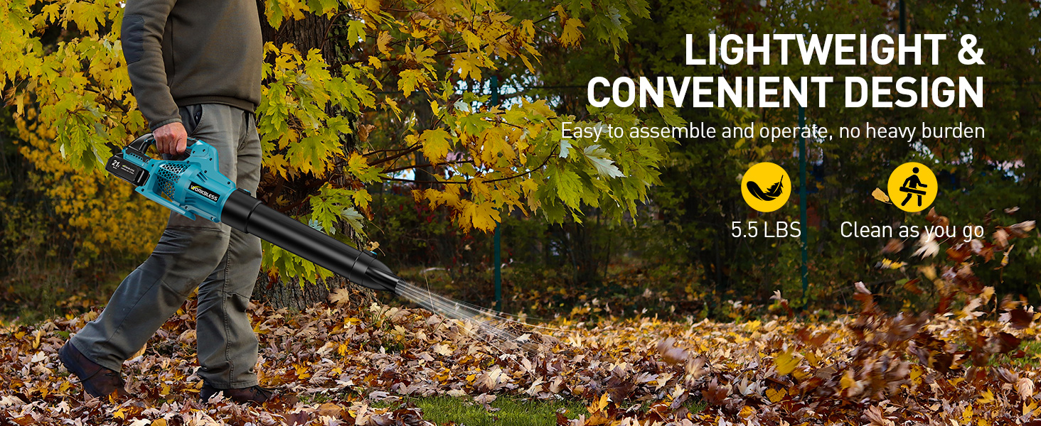WorkBless leaf blower