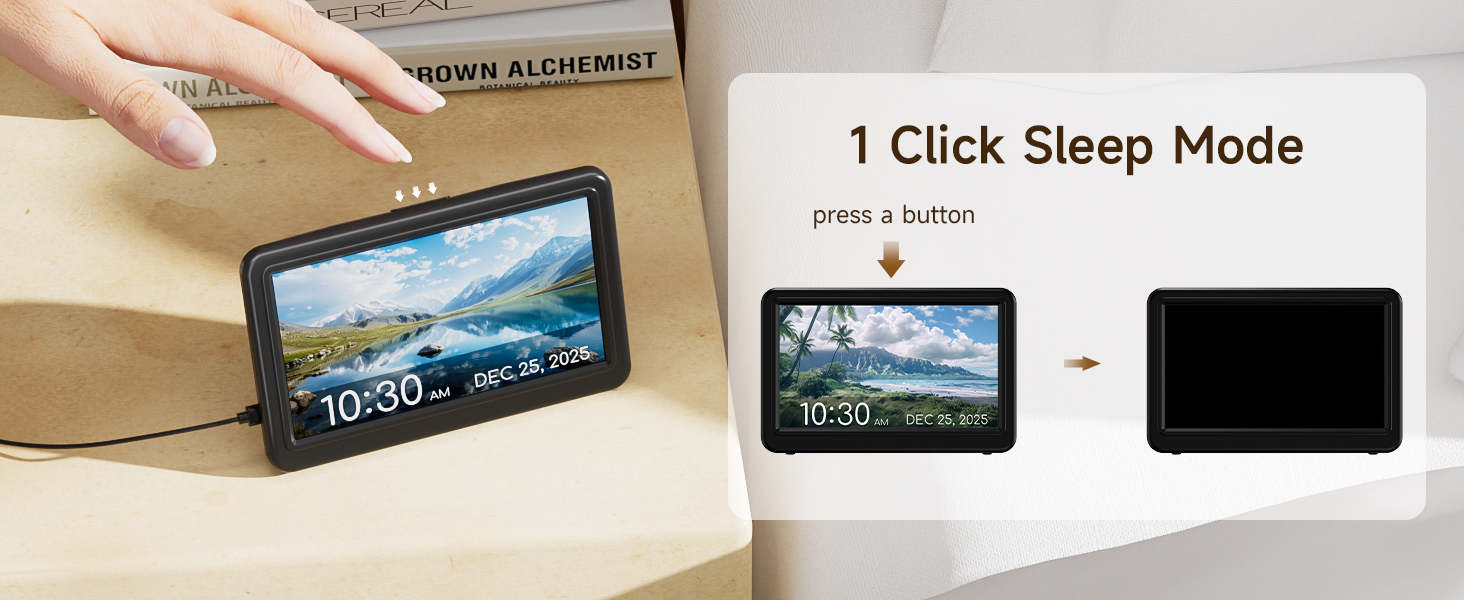 portable digital clock