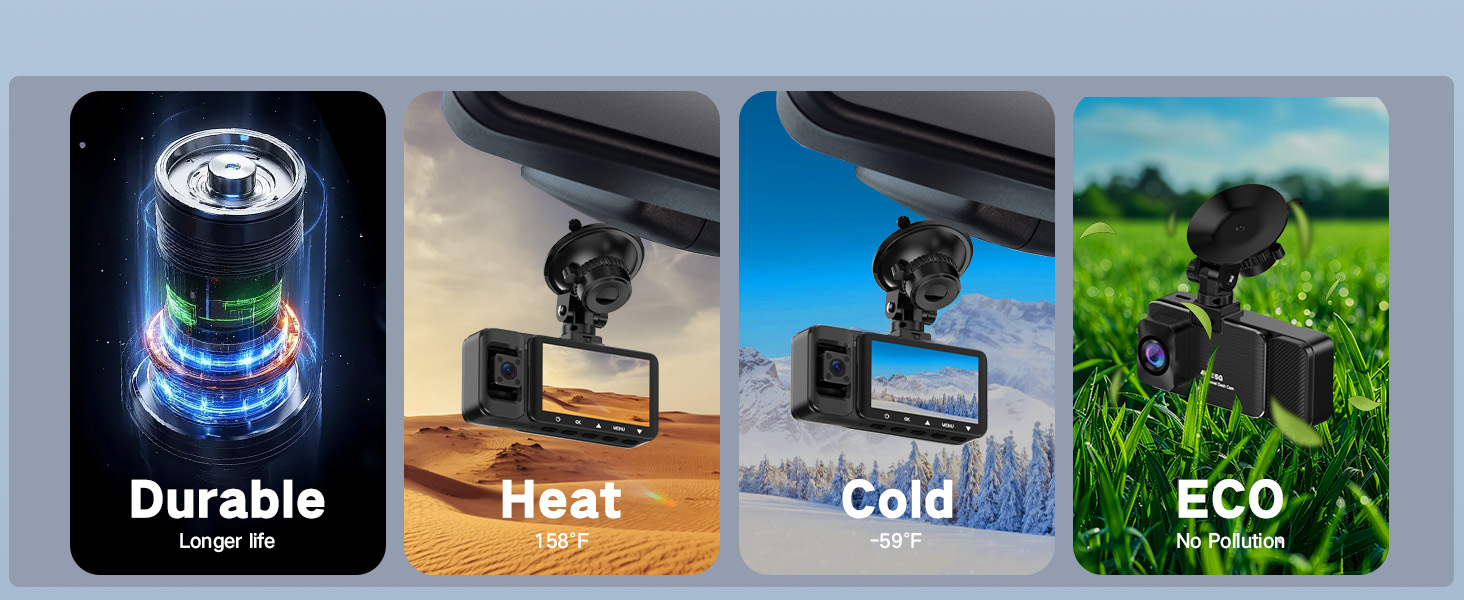 3 Channel Dash Cam