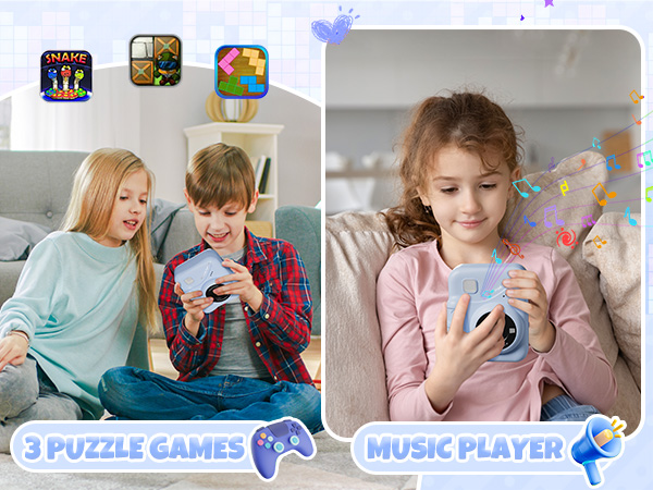 7 year old girl birthday gifts camera instant print polaroid camera for kids