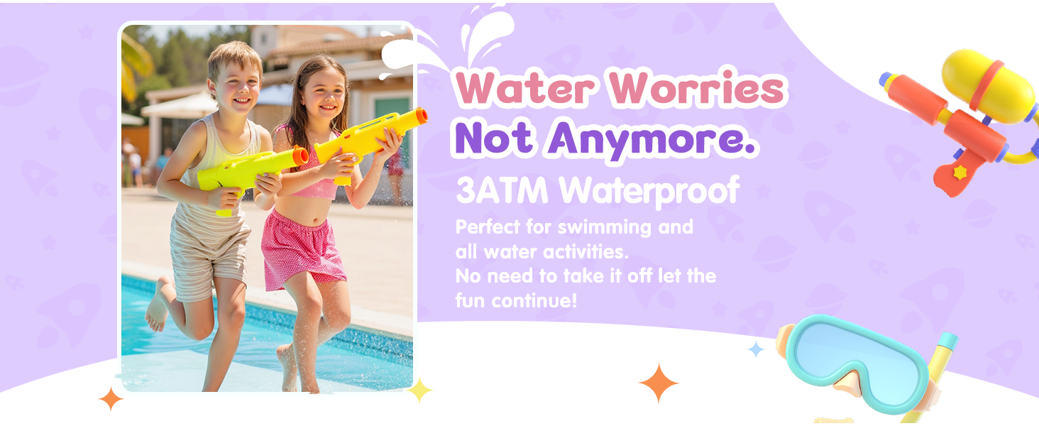 3ATM waterproof