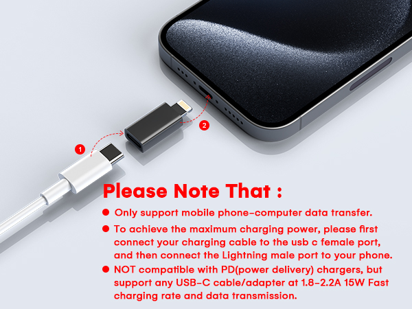 usbc to iphone adapter usb-c to lightning lightning to type c adapter usbc adapter for iphone
