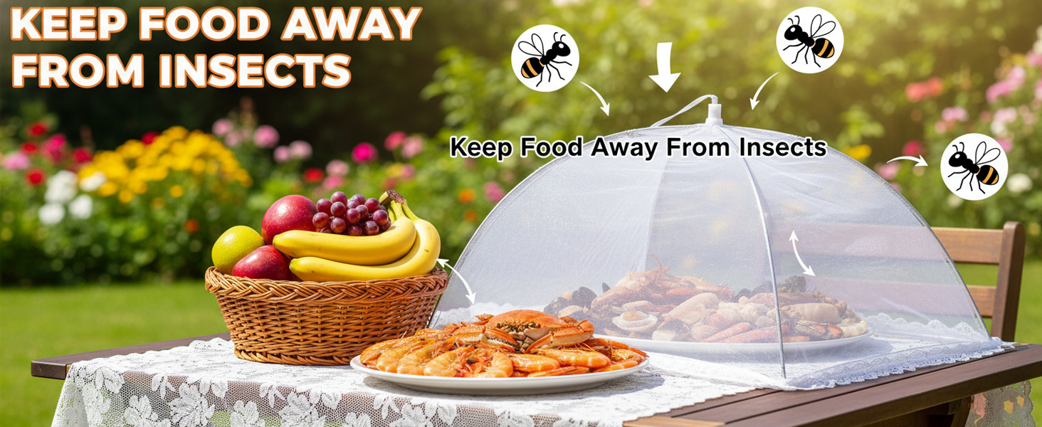 white food cover