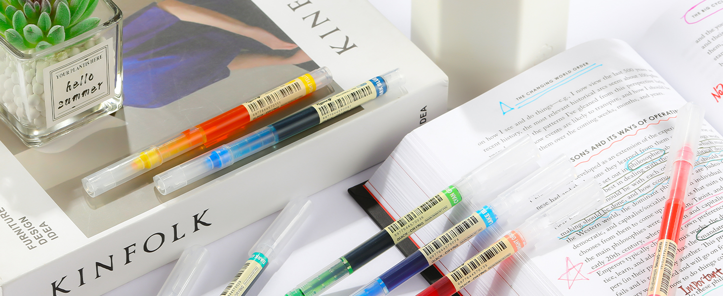 RIANCY Assorted Colors Gel Pens