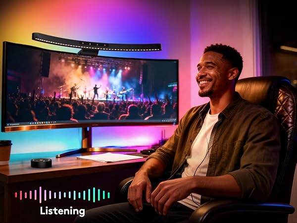 dances to the beat to bring games, playlists, and movie nights to life.