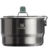 Stanley Wildfare Go 14-Piece Stainless Steel Prep &amp; Cook Set | 1.65 qt Saucepan with Fold &amp; Lock ...