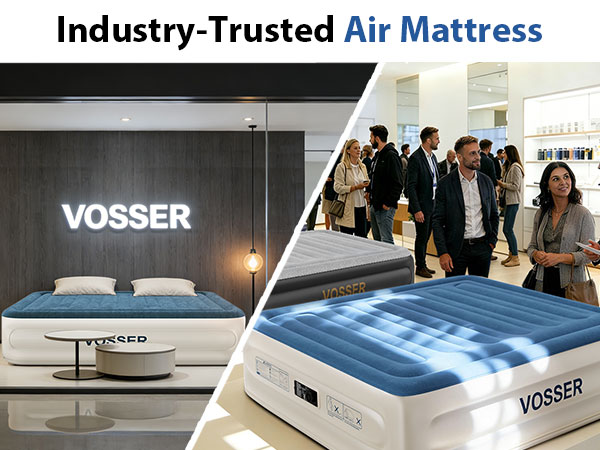 Twin air mattress with built in pump
