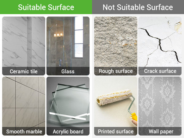 suitable surface